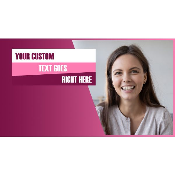 Youtube Thumbnail <br>Magenta Burst - Image 2