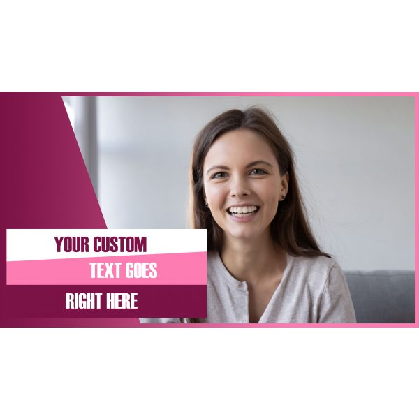 Youtube Thumbnail <br>Magenta Burst - Image 3