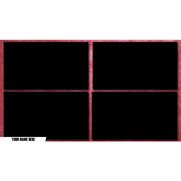 StreamYard Overlay/Template <br>Red Stucco - Image 5